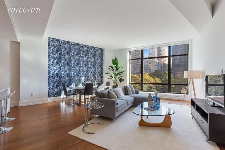 New York City Real Estate | View 10 Madison Square West, 5G | Living Room | View 2