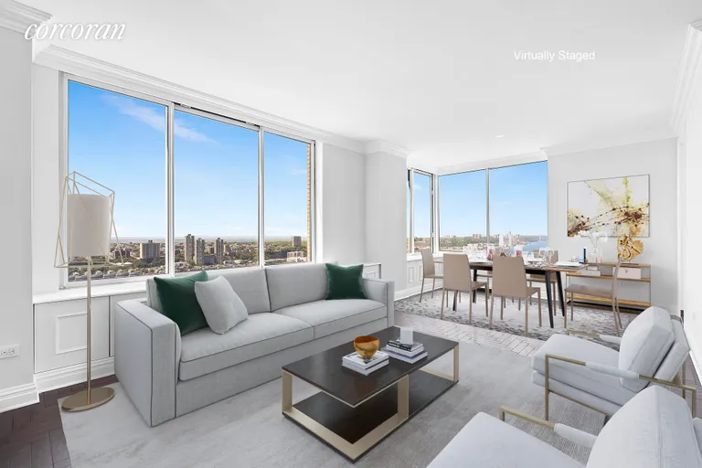 New York City Real Estate | View 200 Riverside Boulevard, 44B | 4 Beds, 4 Baths | View 1