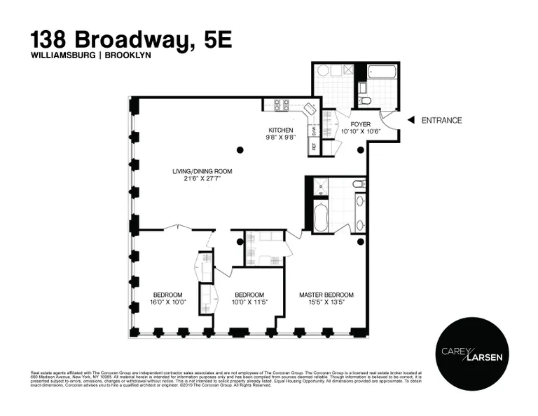 138 Broadway, 3E | floorplan | View 17