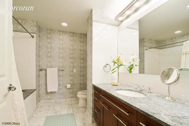 New York City Real Estate | View 272 West 107th Street, 8D | Master Bathroom | View 6
