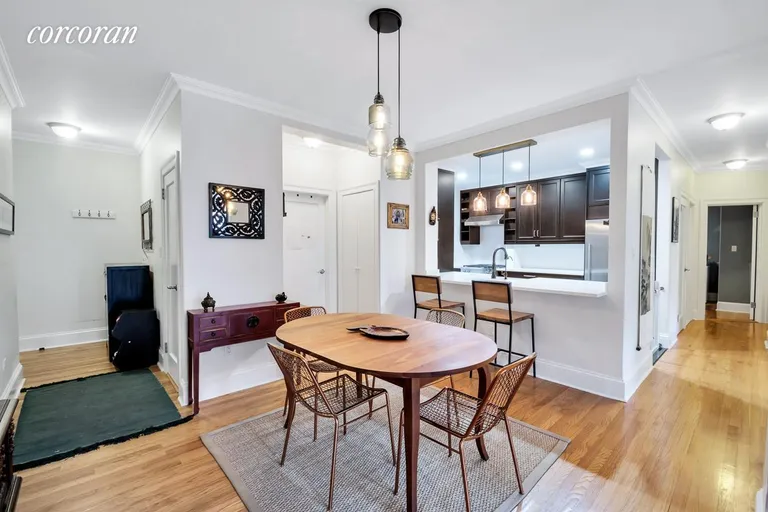 New York City Real Estate | View 255 Eastern Parkway, B6 | Separate Dining Area in Living Room  | View 2