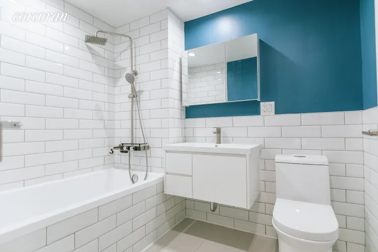 New York City Real Estate | View 4001 New Utrecht Avenue, 3F | Modern Bathroom Finish | View 4