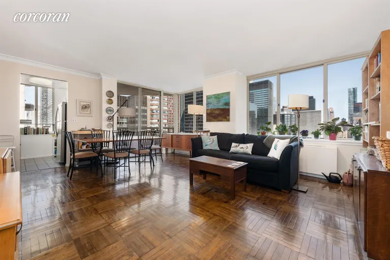 New York City Real Estate | View 236 East 47th Street, 28E | 2 Beds, 2 Baths | View 1
