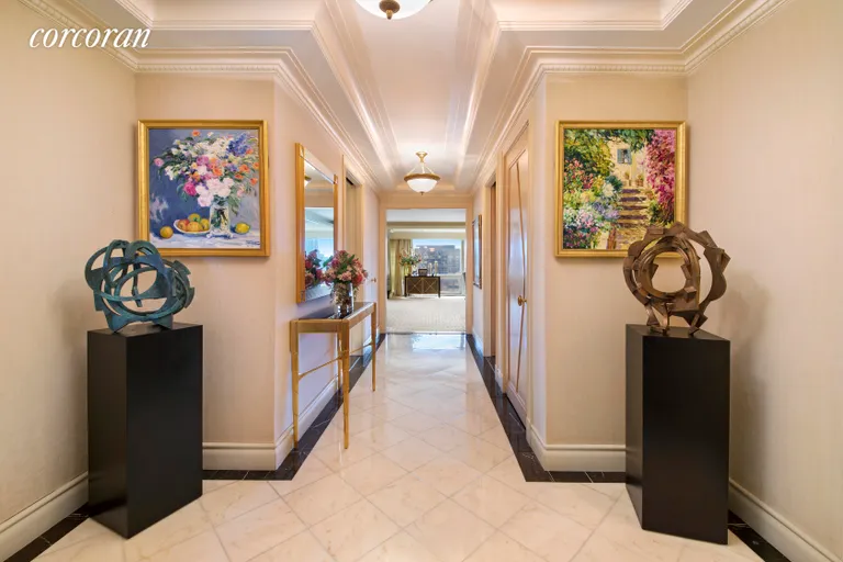 New York City Real Estate | View 721 Fifth Avenue, 60AB | Elegant Marble Gallery | View 4