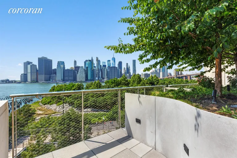 New York City Real Estate | View 90 Furman Street, N613 | Balcony | View 12