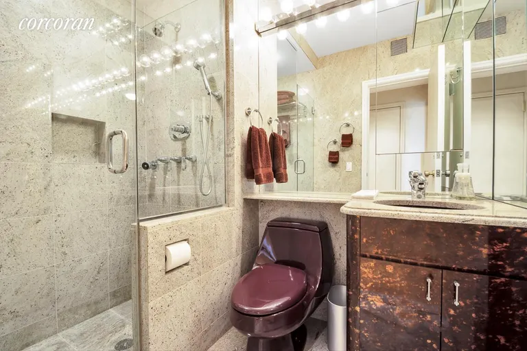 New York City Real Estate | View 860 Fifth Avenue, 19H | Hotel Quality Guest Bathroom | View 19