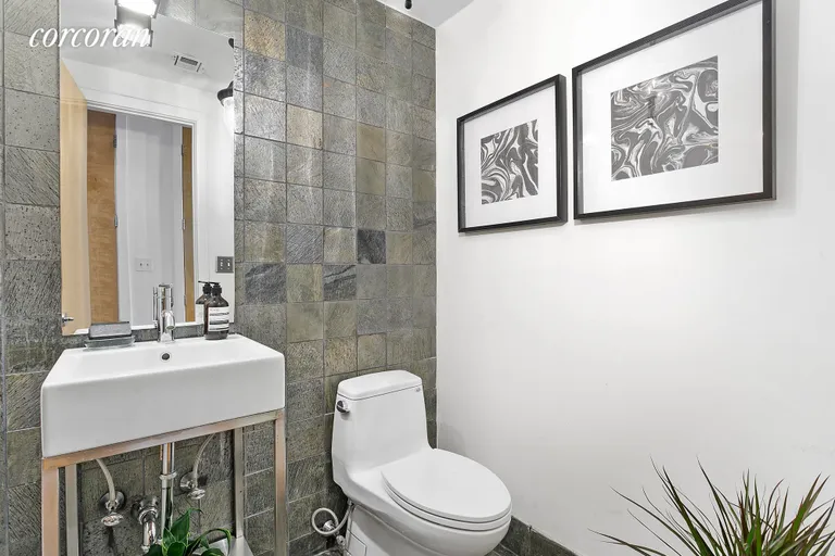 New York City Real Estate | View 197 Spencer Street, 4B | Perfect Powder Room  | View 8