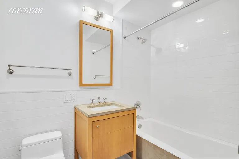 New York City Real Estate | View 245 West 99th Street, 5C | Guest Bathroom | View 8