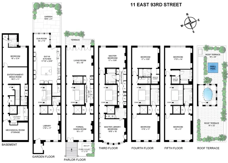 11 East 93rd Street | floorplan | View 39