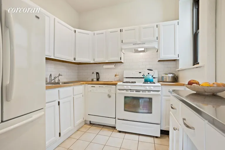 New York City Real Estate | View 438 4th Street, 3B | Cheerful Windowed Kitchen | View 3