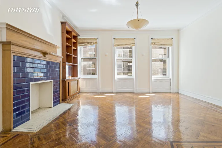 New York City Real Estate | View 263 West 90th Street | Living room in the floor-thru apartment | View 15