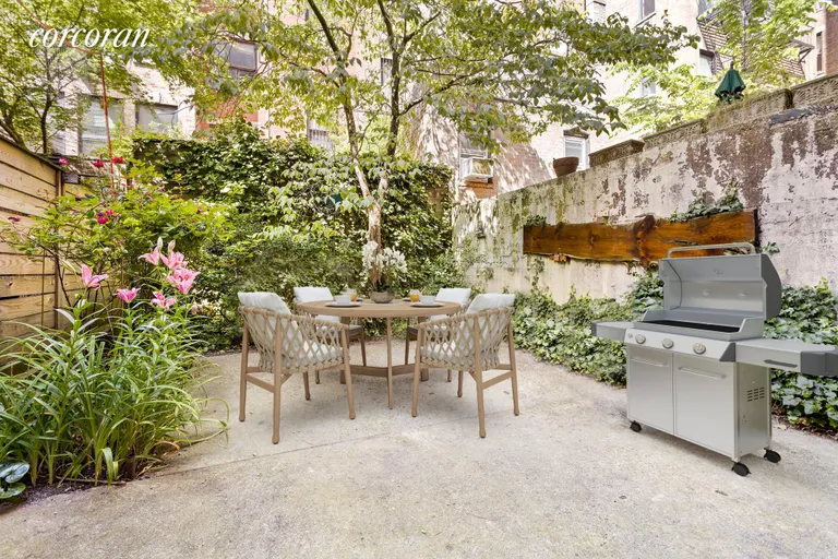 New York City Real Estate | View 263 West 90th Street | Garden | View 4