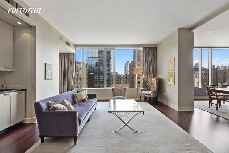 New York City Real Estate | View 245 West 99th Street, 11BC | Living Room | View 2