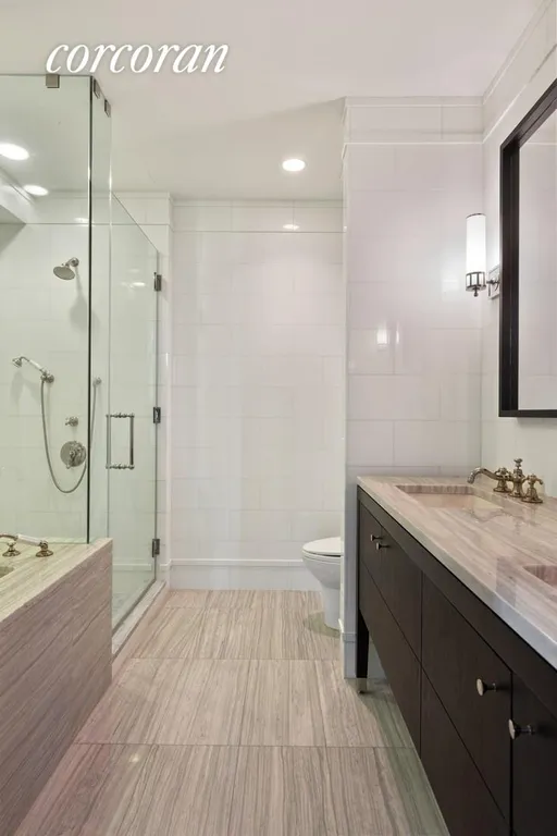 New York City Real Estate | View 245 West 99th Street, 11BC | Guest Bathroom | View 11