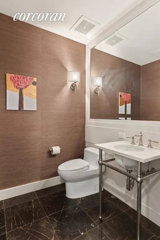 New York City Real Estate | View 245 West 99th Street, 11BC | Powder Room | View 13