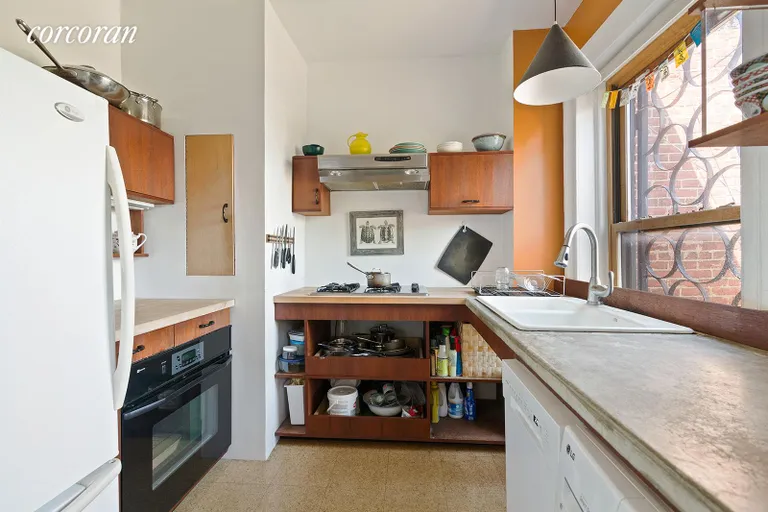 New York City Real Estate | View 135 Clinton Avenue, 4 | Windowed Kitchen | View 3