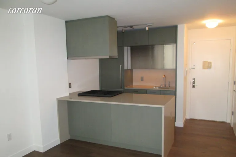 New York City Real Estate | View 225 Rector Place, 12D | Open Kitchen | View 2