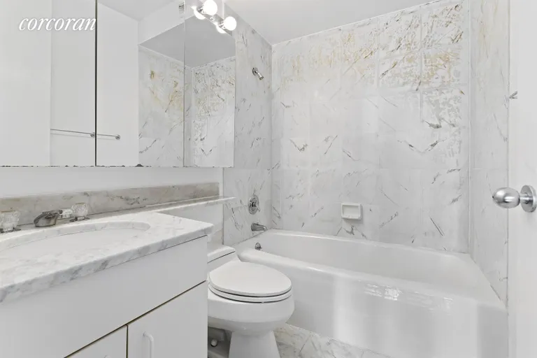 New York City Real Estate | View 235 East 40th Street, 23C | Bathroom | View 6