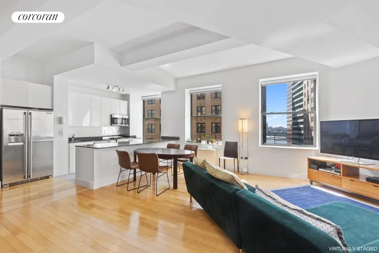 New York City Real Estate | View 99 John Street, 1606 | Kitchen / Dining Room | View 11