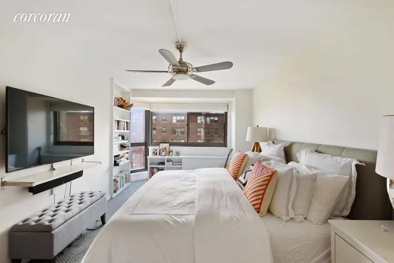 New York City Real Estate | View 1725 York Avenue, 9C | Huge master bedroom has river views | View 5