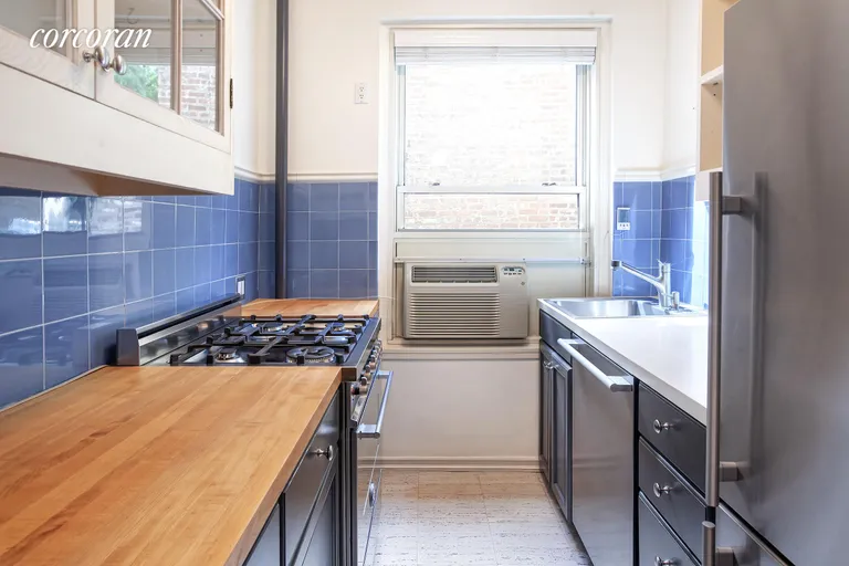 New York City Real Estate | View 139 West 82nd Street, 4G | Renovated, windowed kitchen | View 4