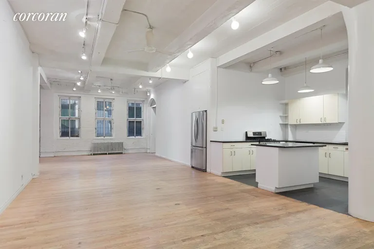 New York City Real Estate | View 95 Vandam Street, 2R | Kitchen / Dining Room | View 8