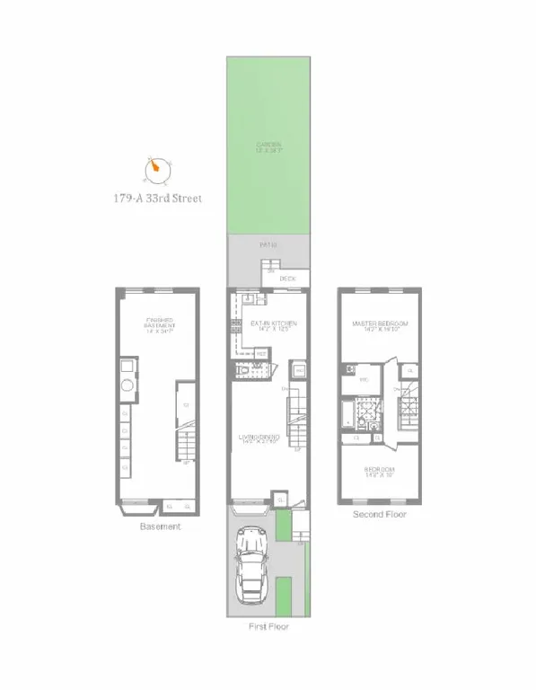 179A 33rd Street | floorplan | View 10