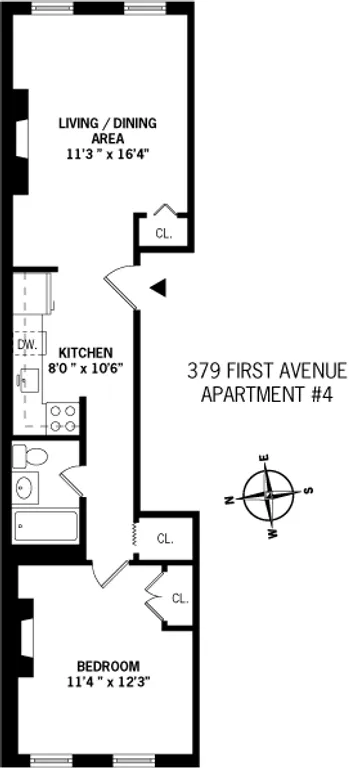 379 First Avenue, 4 | floorplan | View 4
