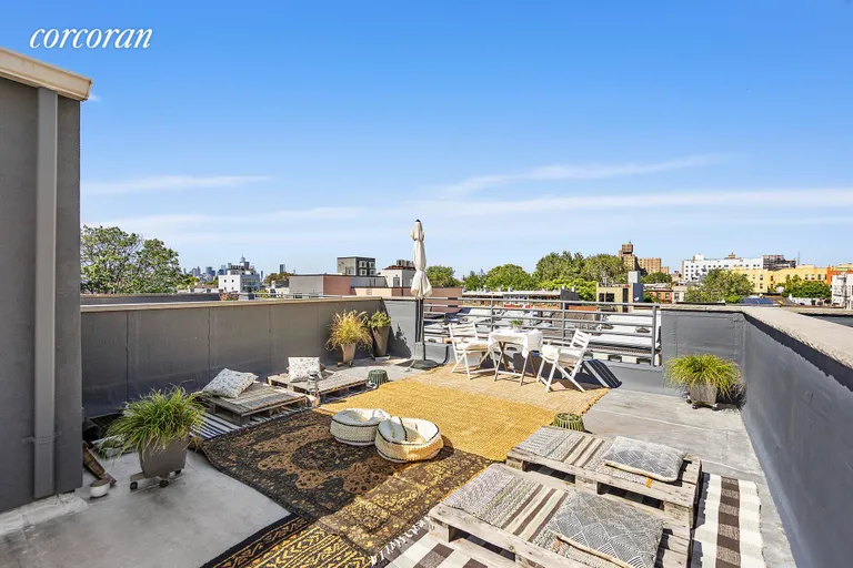 New York City Real Estate | View 819 Dekalb Avenue, 3 | Private Roof Where Memories are Made | View 9