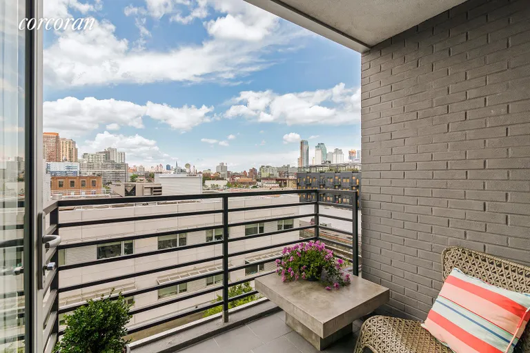 New York City Real Estate | View 48 Box Street, 6 | Views all the way to the bridge | View 3