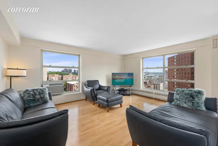 New York City Real Estate | View 100 La Salle Street, 15B | 2 Beds, 1 Bath | View 1