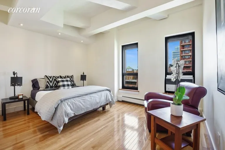 New York City Real Estate | View 130 Barrow Street, 413 | North Facing Bedroom | View 5