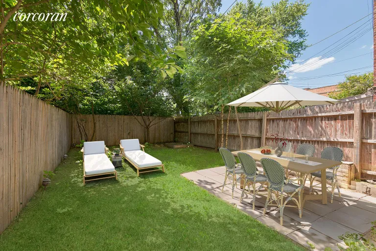 New York City Real Estate | View 470 Washington Avenue, 2 | Staged yard to spark some ideas! | View 4