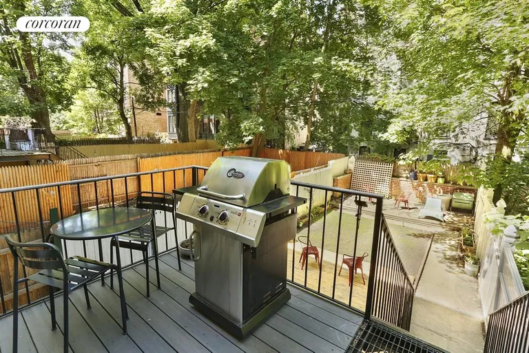New York City Real Estate | View 112 Saint James Place, 2 | Deck and yard for your use | View 4