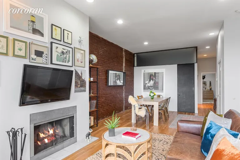 New York City Real Estate | View 157 Waverly Avenue, 3B | Living Room / Dining Room | View 3