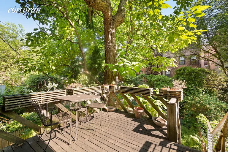 New York City Real Estate | View 189 Park Place, 2 | Deck off the Kitchen | View 7