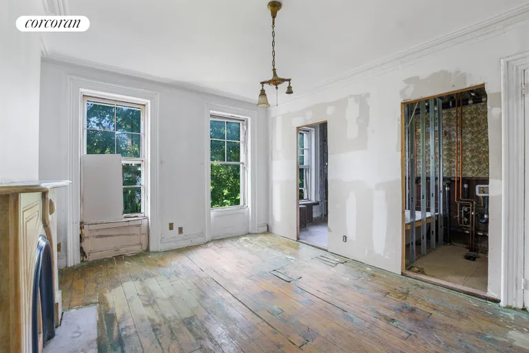New York City Real Estate | View 184A Bergen Street | Garden facing room bathed in light | View 5