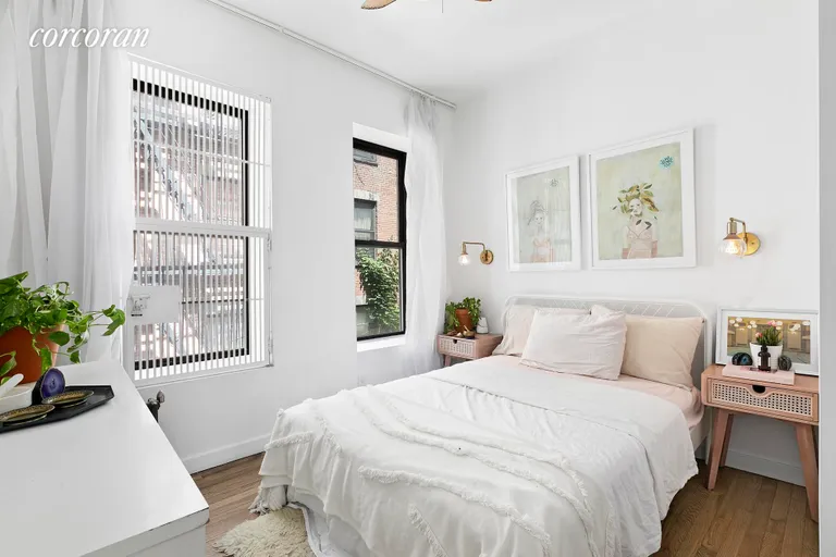 New York City Real Estate | View 311 East 3rd Street, 12 | Bedroom with custom walk-in closet! | View 5