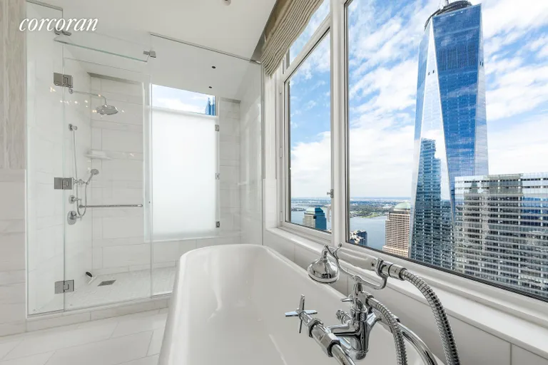 New York City Real Estate | View 30 Park Place, 68A | Bathroom | View 14