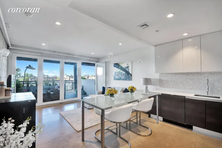 New York City Real Estate | View 834 Sterling Place, 502 | Dine with a View | View 4