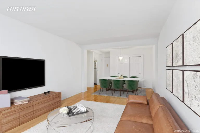 New York City Real Estate | View 185 West Houston Street, 4H | Dining/Living  | View 2