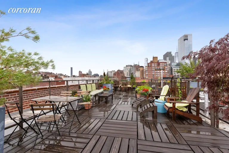 New York City Real Estate | View 185 West Houston Street, 4H | Roof Deck with Gorgeous views | View 6