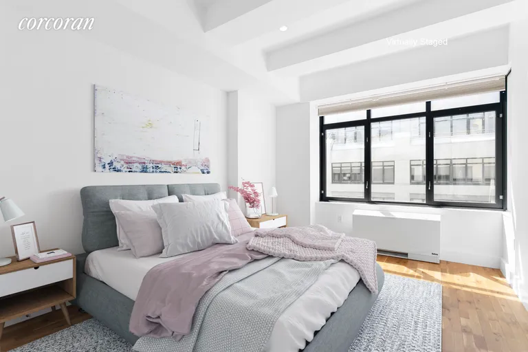 New York City Real Estate | View 360 Furman Street, 1102 | Master Bed | View 3