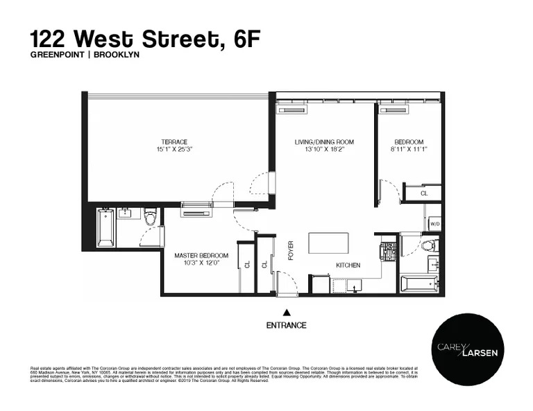 122 West Street, PHF | floorplan | View 10