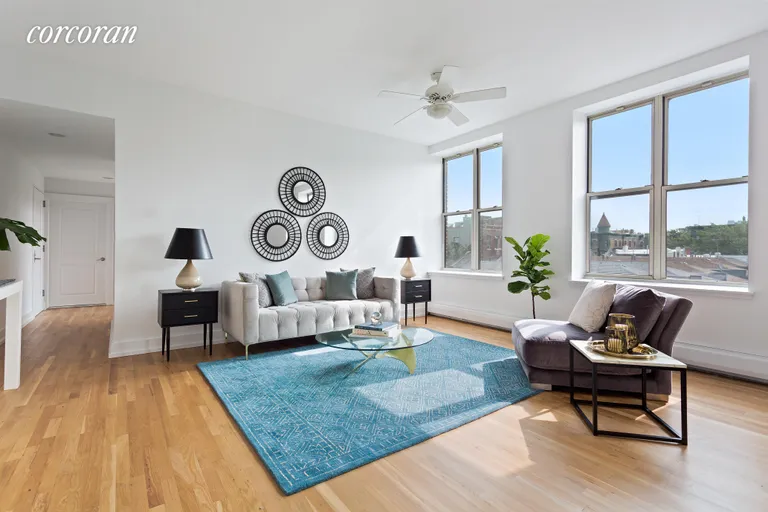 New York City Real Estate | View 444 12th Street, 4C | 2 Beds, 2 Baths | View 1