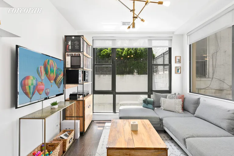 New York City Real Estate | View 314 12th Street, 101 | 1.5 Beds, 2 Baths | View 1