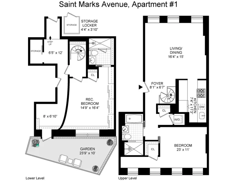 98 Saint Marks Avenue, 1 | floorplan | View 9