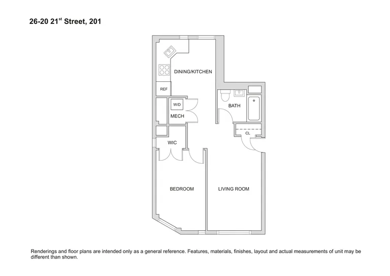 26-20 21st Street, 2A | floorplan | View 9