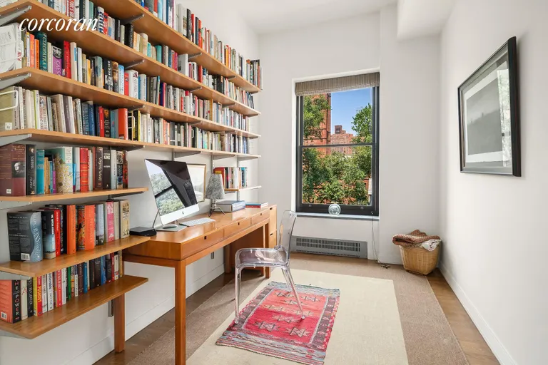 New York City Real Estate | View 422 West 20th Street, 5EF | study, easily expanded into larger living room | View 9