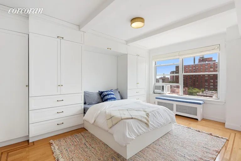 New York City Real Estate | View 235 West 102Nd Street, 10I | Guest Bedroom with Open Retractable Queen Bedset | View 8